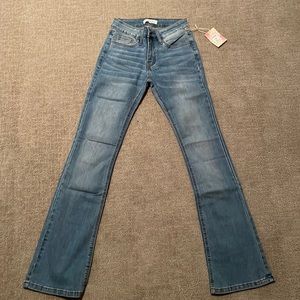Denim pants flared boot cut (New, unworn)
